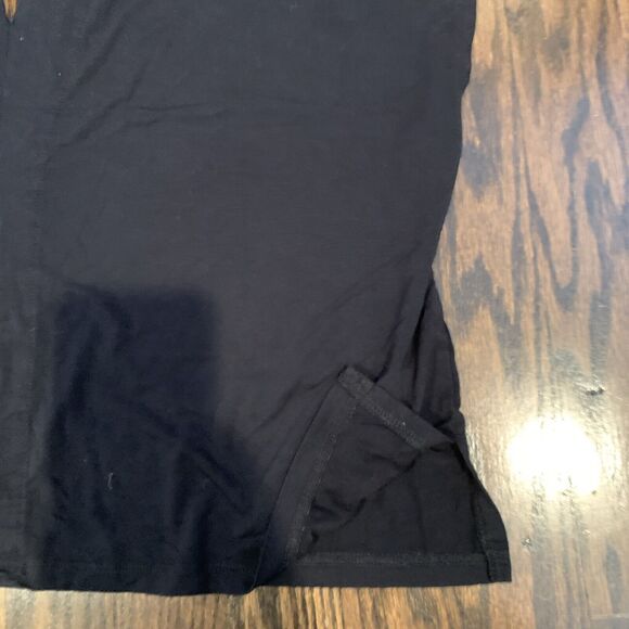 2 Cosabella Talco Double V Crop Top Womens XL Black pajama top loungewear - Picture 6 of 11